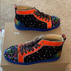 Christian Louboutin high top sneaker